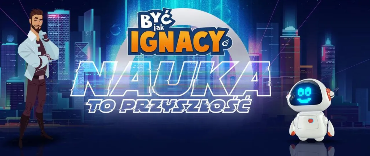 Program edukacyjny Być jak Ignacy logo uczniowie