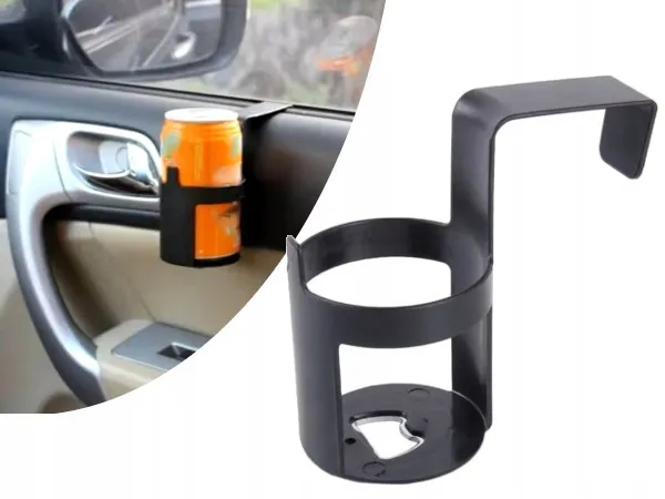 r&oacute;żne typy uniwersalnych uchwyt&oacute;w na napoje do samochodu