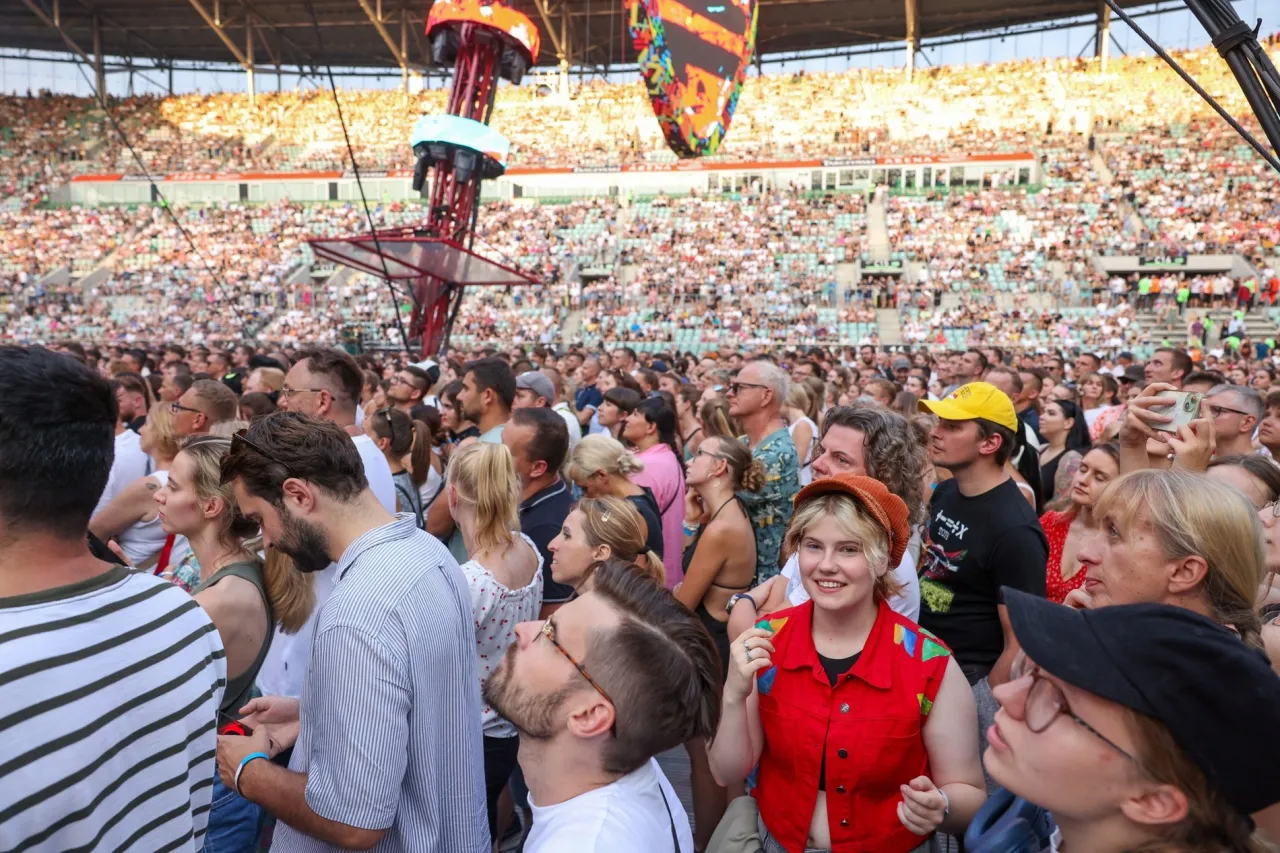 koncert support publiczność