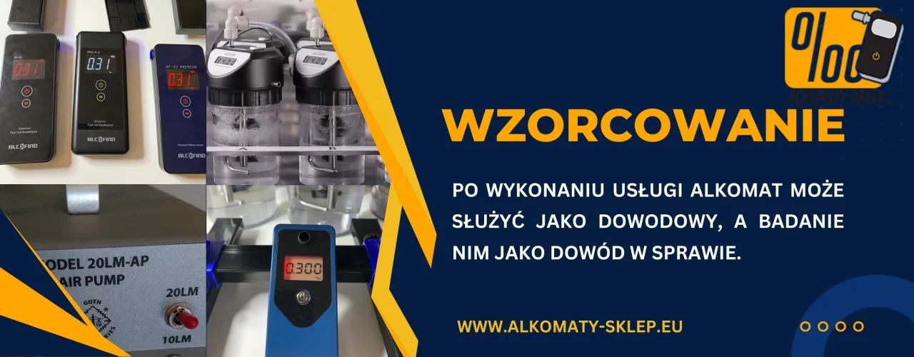 Certyfikat kalibracji alkomatu wzór