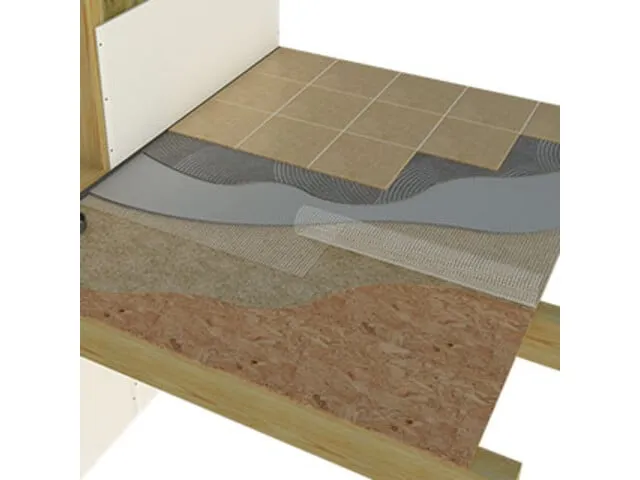 Płyta OSB na wylewce betonowej