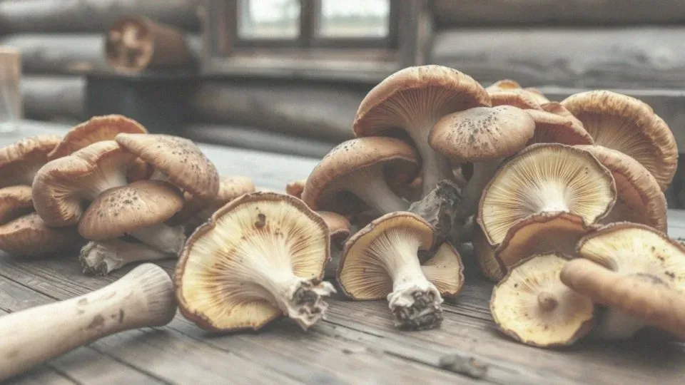 czyszczenie i obgotowywanie opieniek