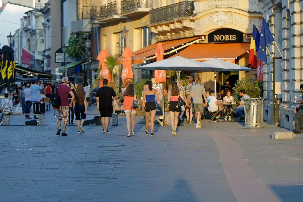 panoramiczny widok na centrum Zabrza z restauracjami