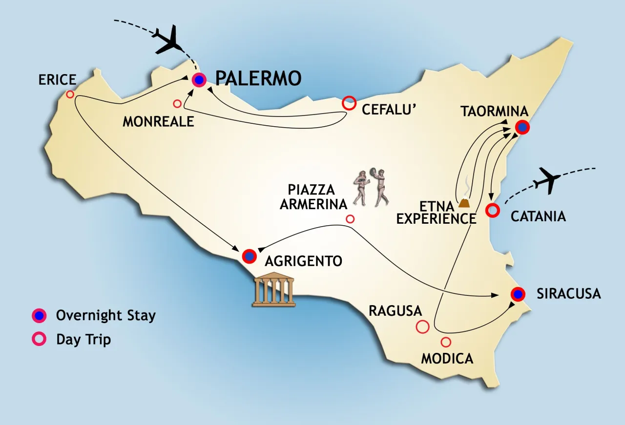 Zdjęcie Jak wybrać najlepsze lotnisko na Sycylii? Porównanie Katania, Palermo i Trapani
