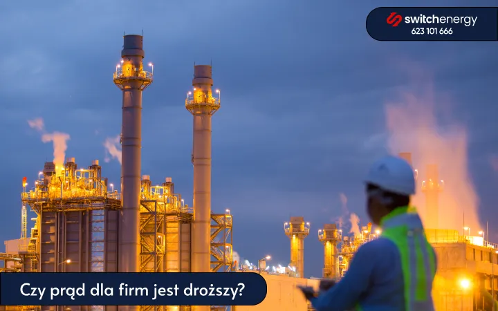 Zdjęcie Czy prąd dla firm jest droższy? Oto powody wyższych kosztów energii