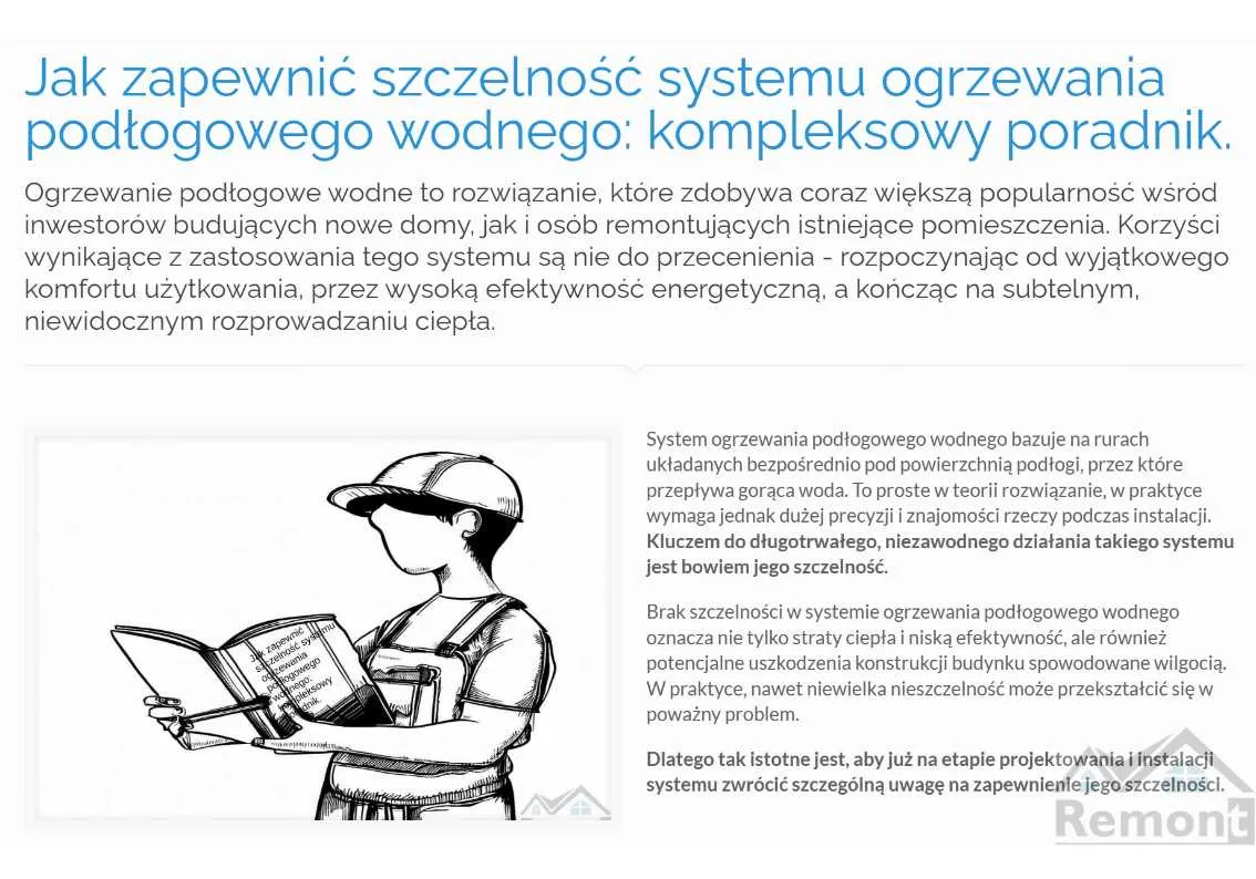 Zdjęcie Jak zrobić ogrzewanie podłogowe w łazience: Prosty poradnik