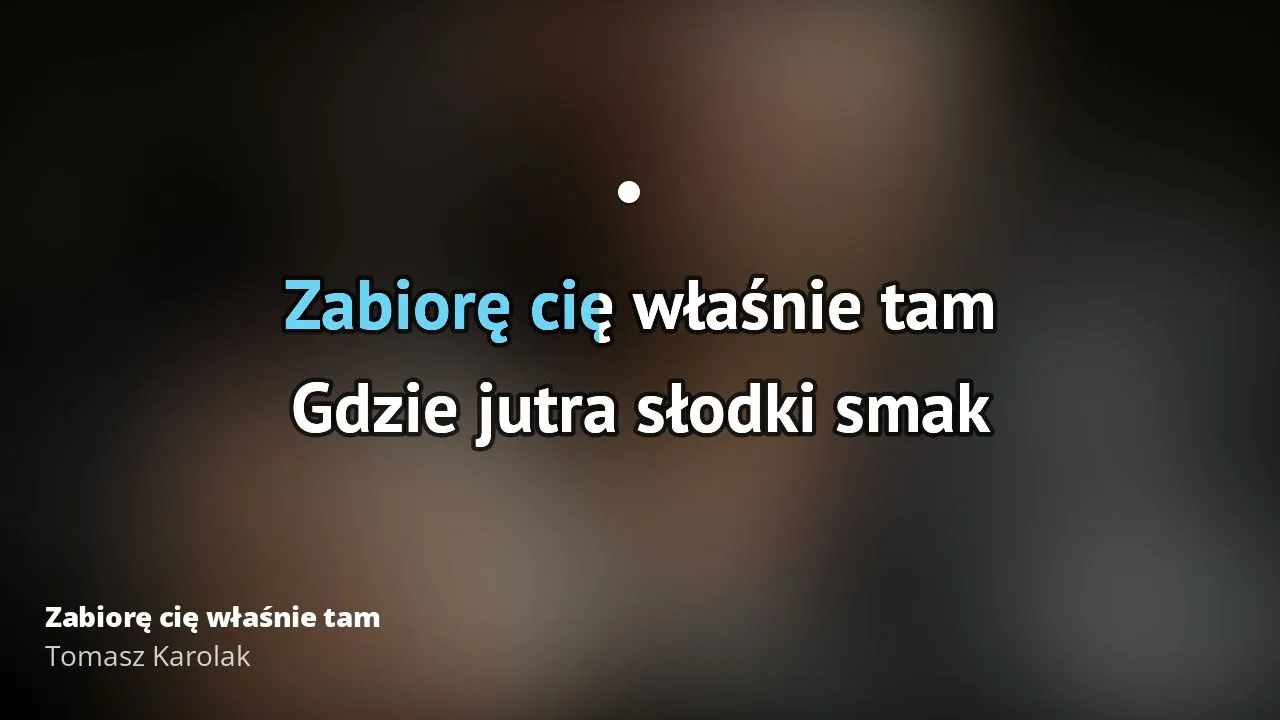 Zdjęcie Kto śpiewa zabiorę cię właśnie tam? Tajemnica popularnej piosenki wreszcie rozwiązana