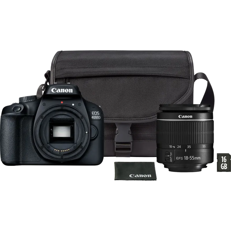 Zdjęcie Lustrzanka Canon EOS 4000D – idealny aparat dla każdego fotografa