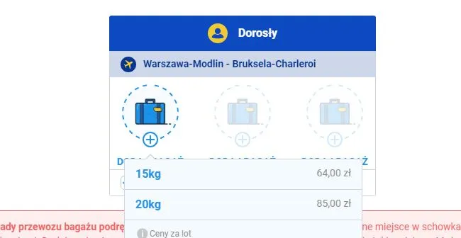 Zdjęcie Ryanair bagaż rejestrowany ile przed odlotem - uniknij opóźnień