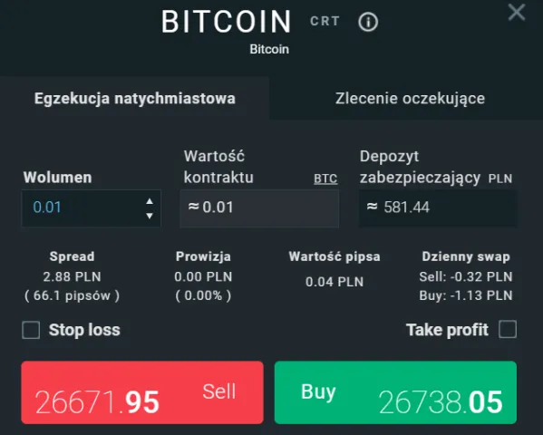 Zdjęcie Handel kryptowalutami na XTB – niskie koszty i wysokie ryzyko