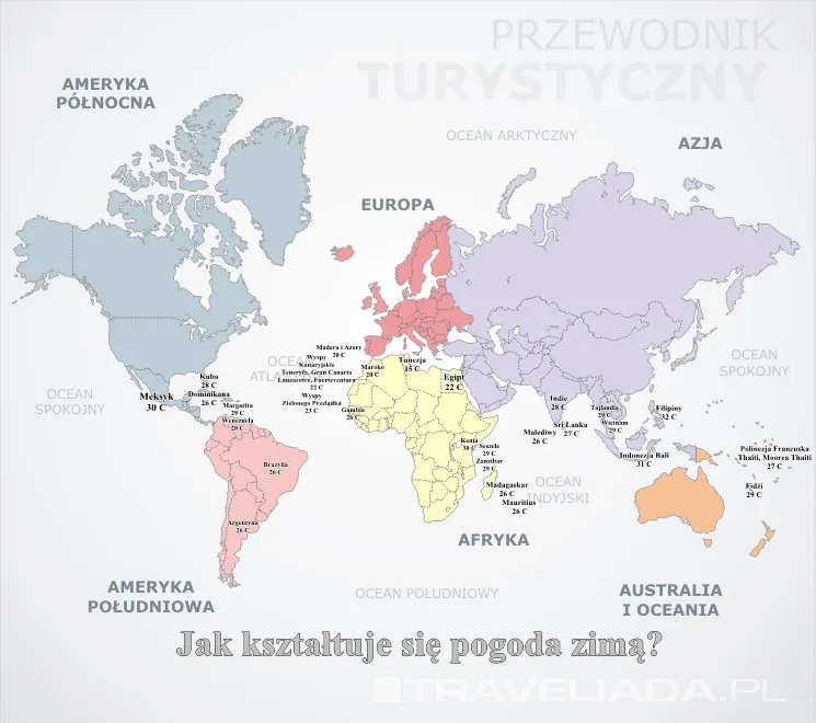 Zdjęcie Ciepłe kraje w lutym - uniknij zimna i odkryj rajskie miejsca