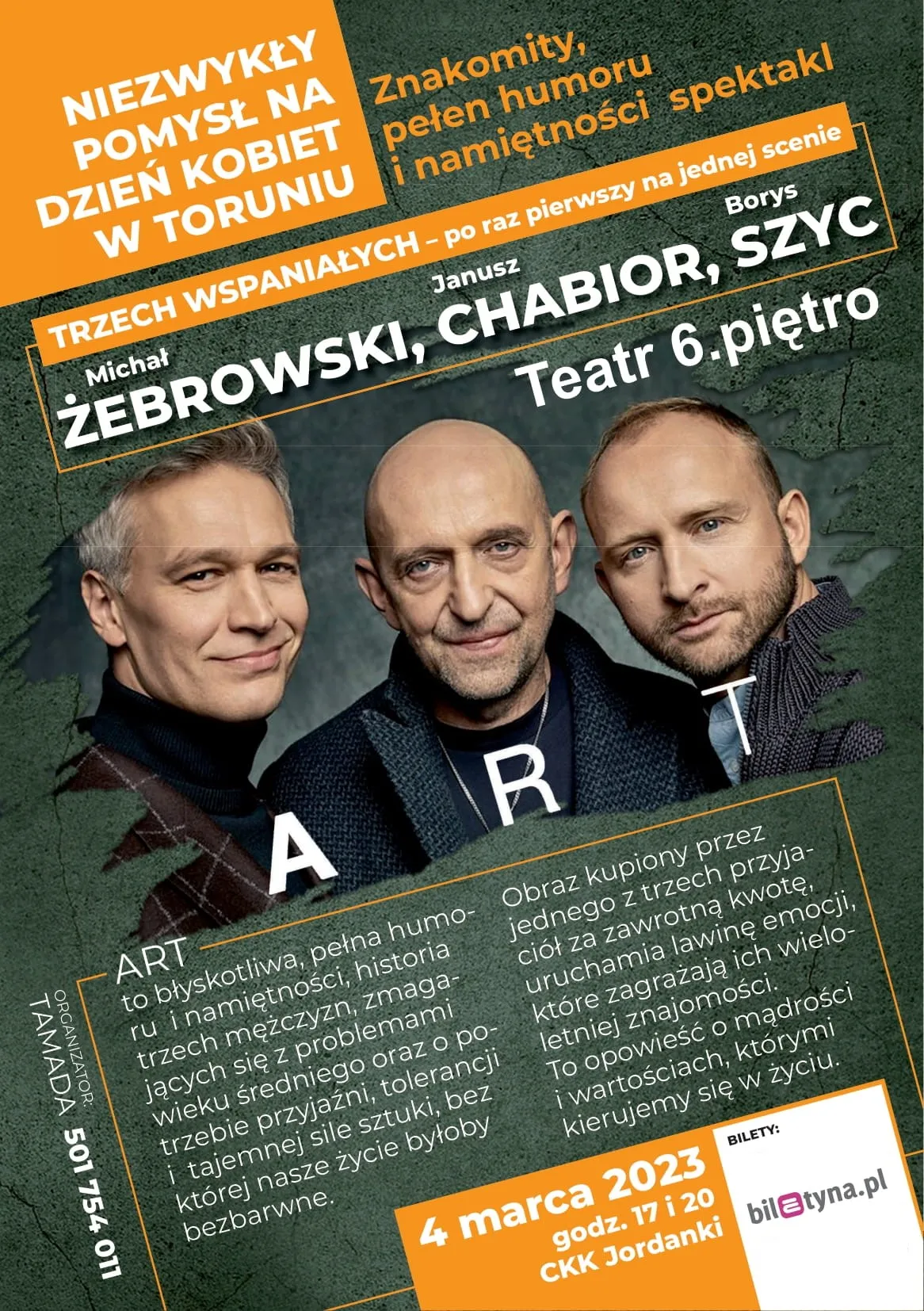 Zdjęcie Sztuka Art w Teatrze 6 Piętro – Obsada, Fabuła i Opinie