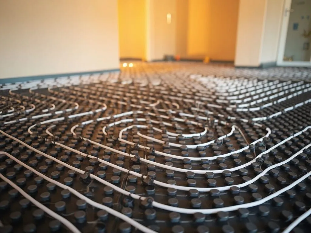 Zdjęcie Ile pętli podłogówki potrzebujesz do salonu 30 m², aby zaoszczędzić?