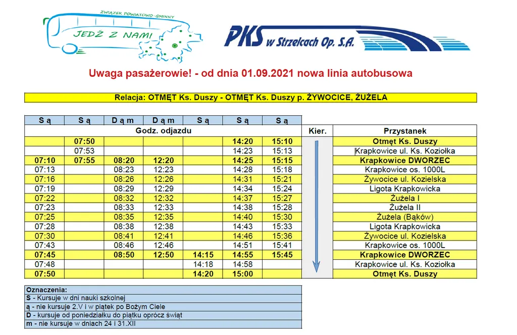 Zdjęcie Rozkład jazdy 31 bis - Sprawdź, kiedy nie przegapisz autobusu