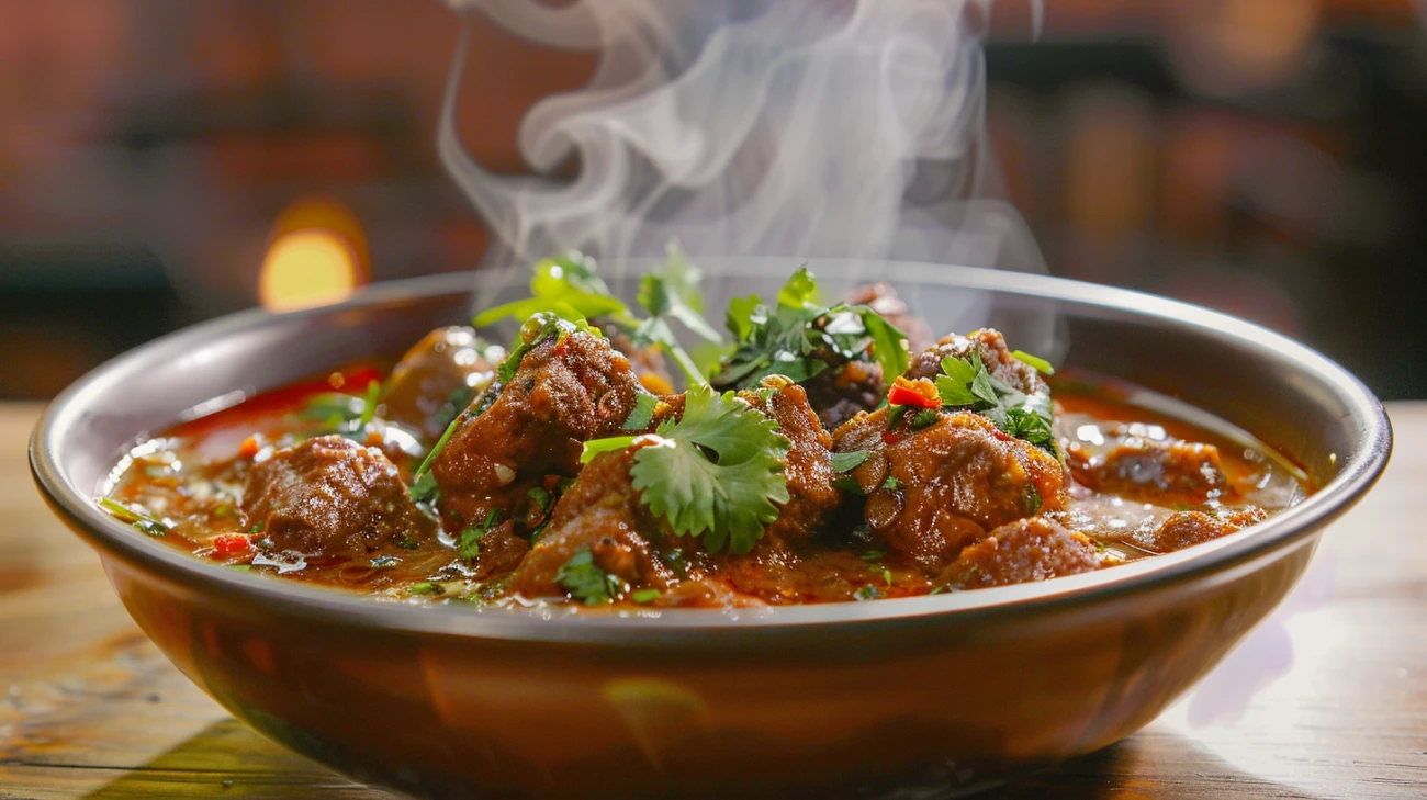 Zdjęcie Curry z wołowiną - Twoja aromatyczna podróż do kuchni indyjskiej