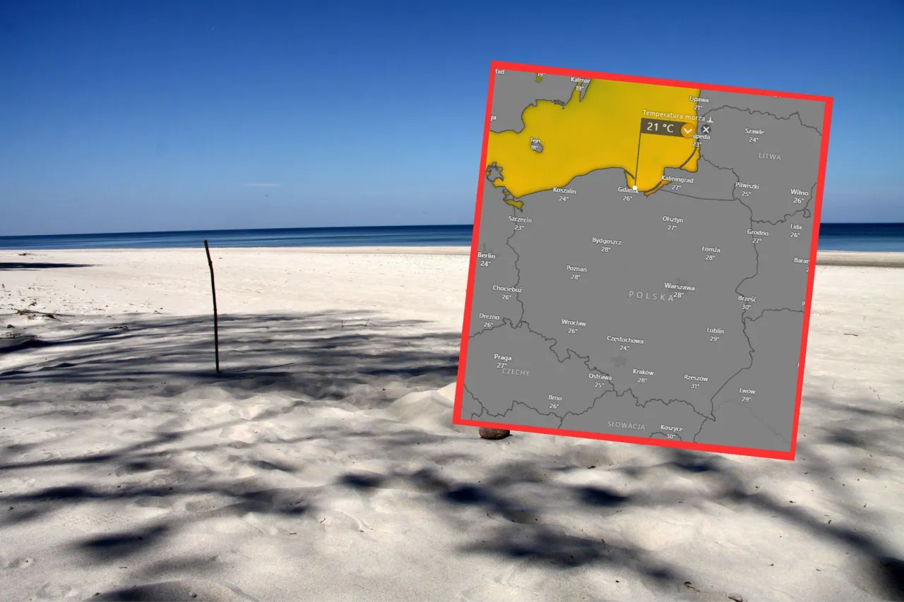 Zdjęcie Ile stopni ma woda w Bałtyku? Sprawdź, czy nadaje się do kąpieli