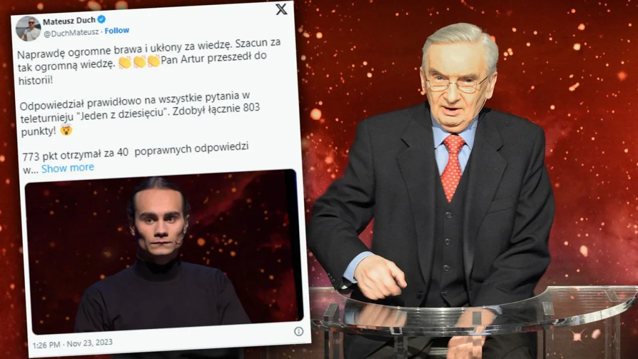 Zdjęcie Jeden z Dziesięciu: Ile punkt&oacute;w? Rekordy i zasady gry