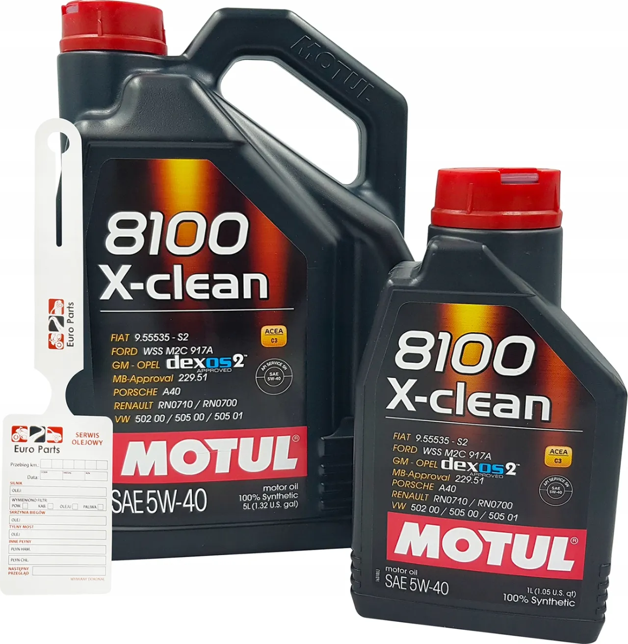 Zdjęcie Motul 8100 X-CLEAN 5W40 - najlepszy wybór dla nowoczesnych silników