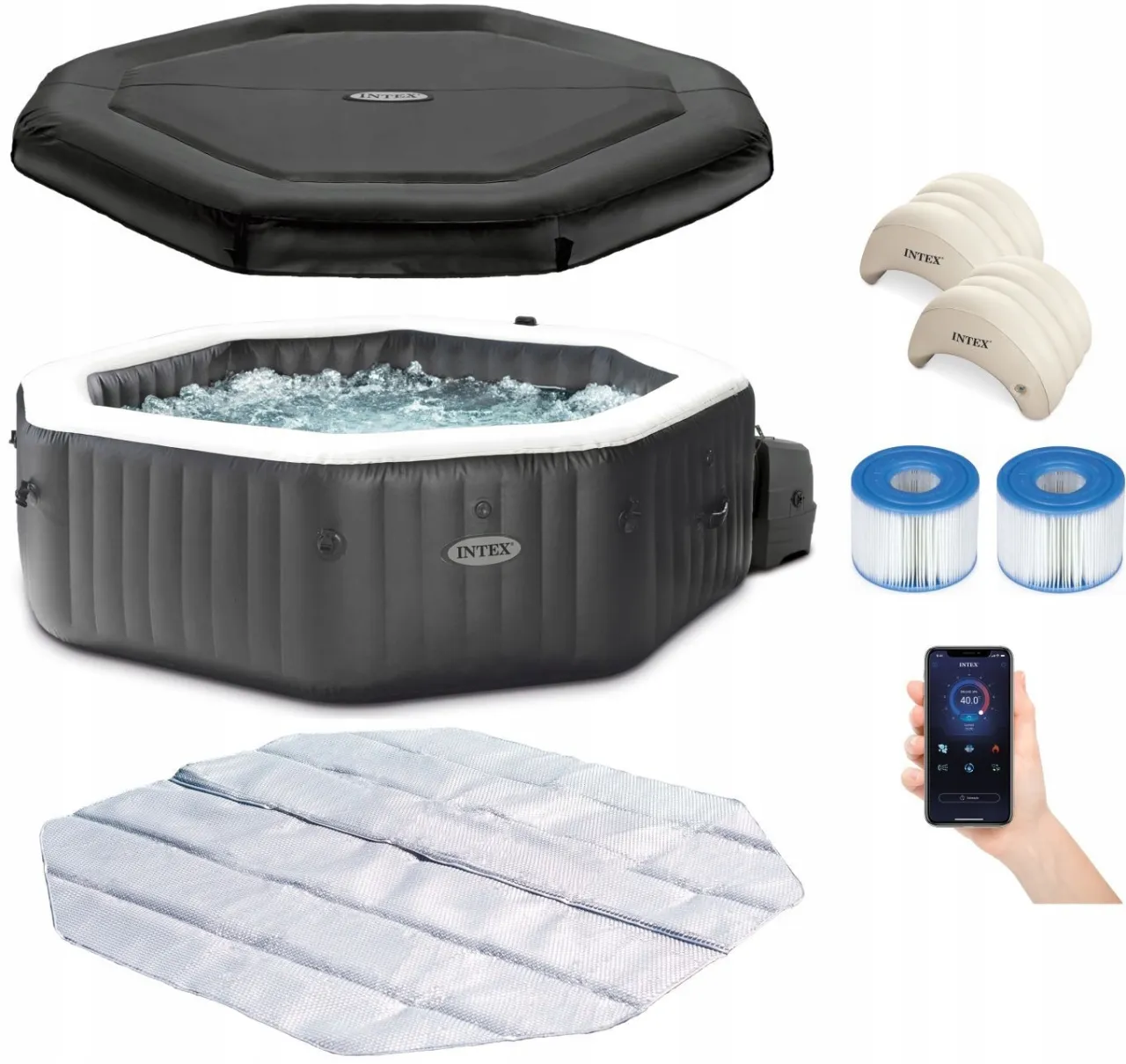 Zdjęcie Intex spa - poznaj najlepsze modele i ich wyjątkowe funkcje