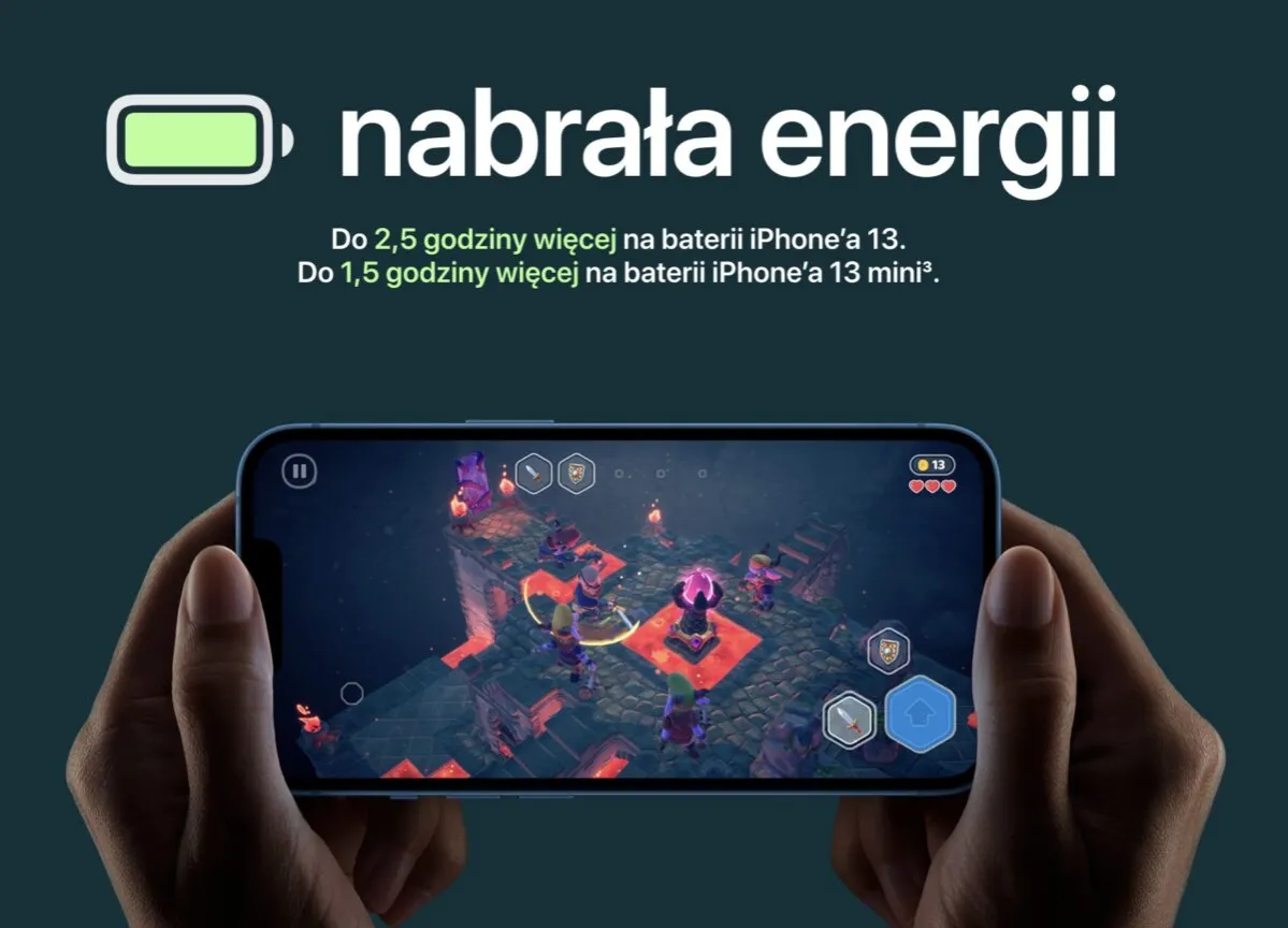Zdjęcie Pojemność baterii iPhone 13: ile wytrzyma i jak oszczędzać energię?
