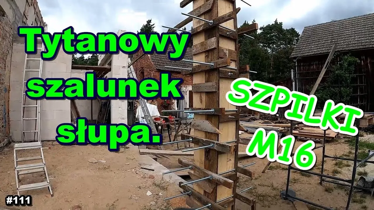 Zdjęcie Jak zrobić szalunek słupa 25x25 - porady i wskazówki