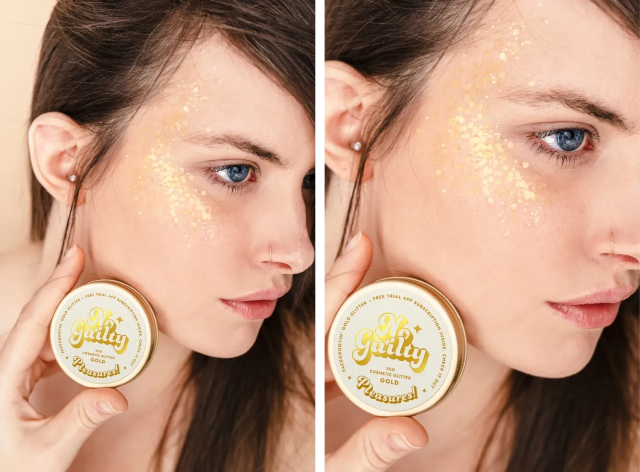 Rodzaje drobinek w kosmetykach mika złoto perła