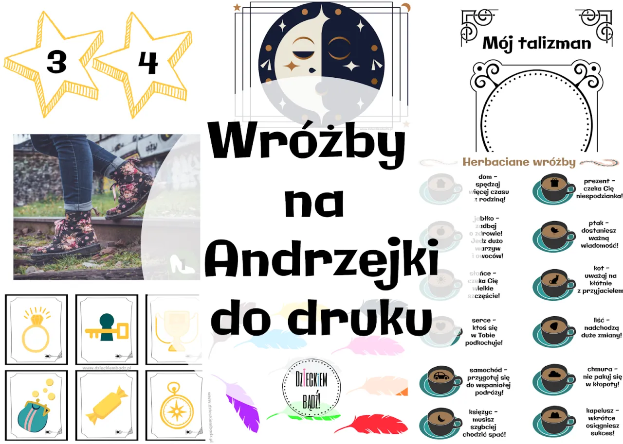Andrzejki dla dzieci zabawy