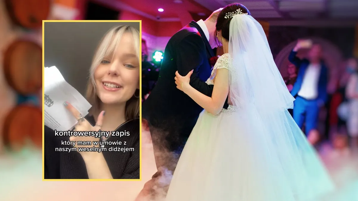 para młoda konsultująca harmonogram wesela z DJ-em