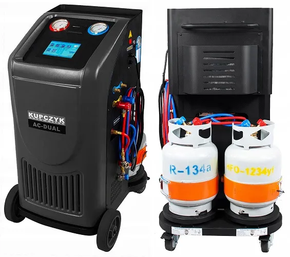 klimatyzacja samochodowa R134a R1234yf