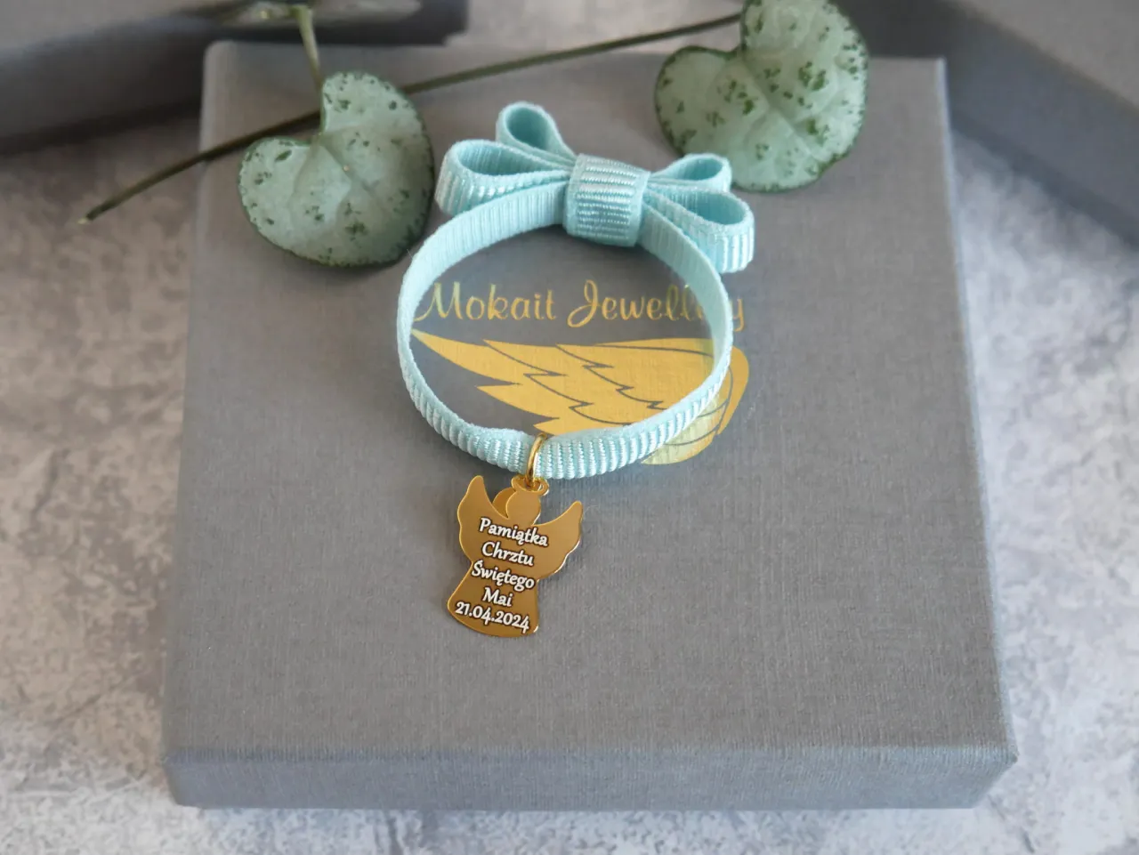 Prezenty na chrzciny dla dziewczynki biżuteria personalizowana