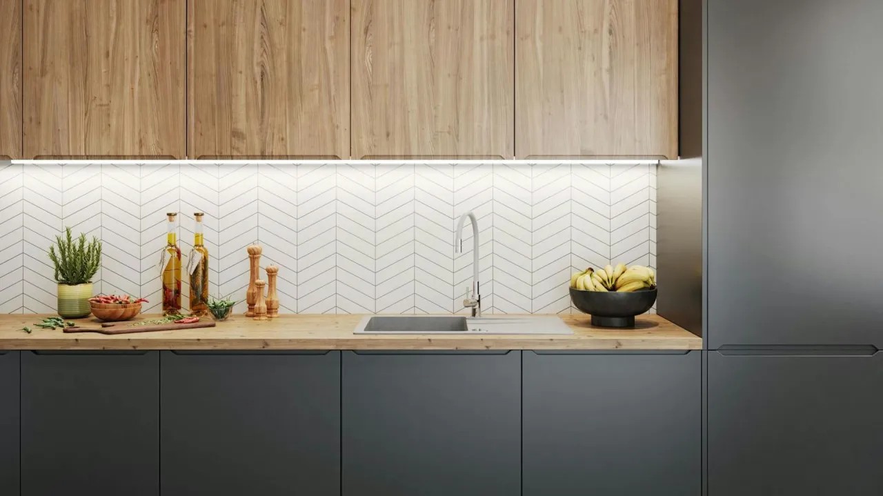 blat kuchenny otwory na zlew i płytę