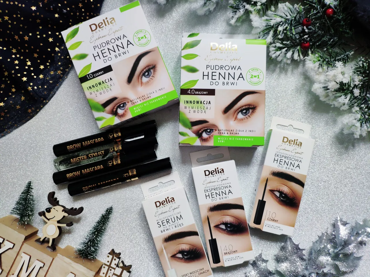 zestaw do henny pudrowej Delia