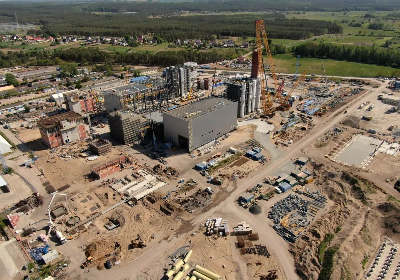 Budowa bloków gazowo-parowych Elektrownia Dolna Odra