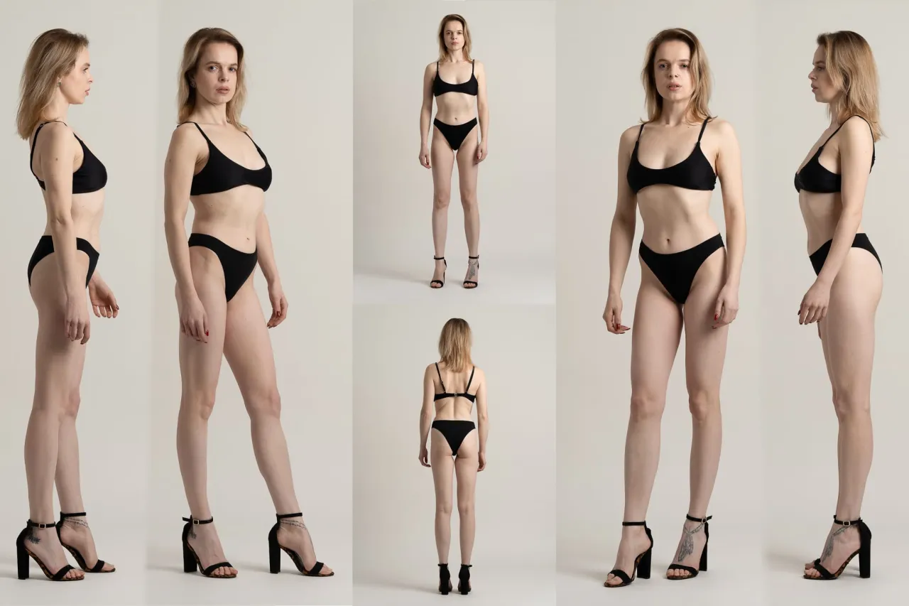 modelka bielizny praca sesja zdjęciowa