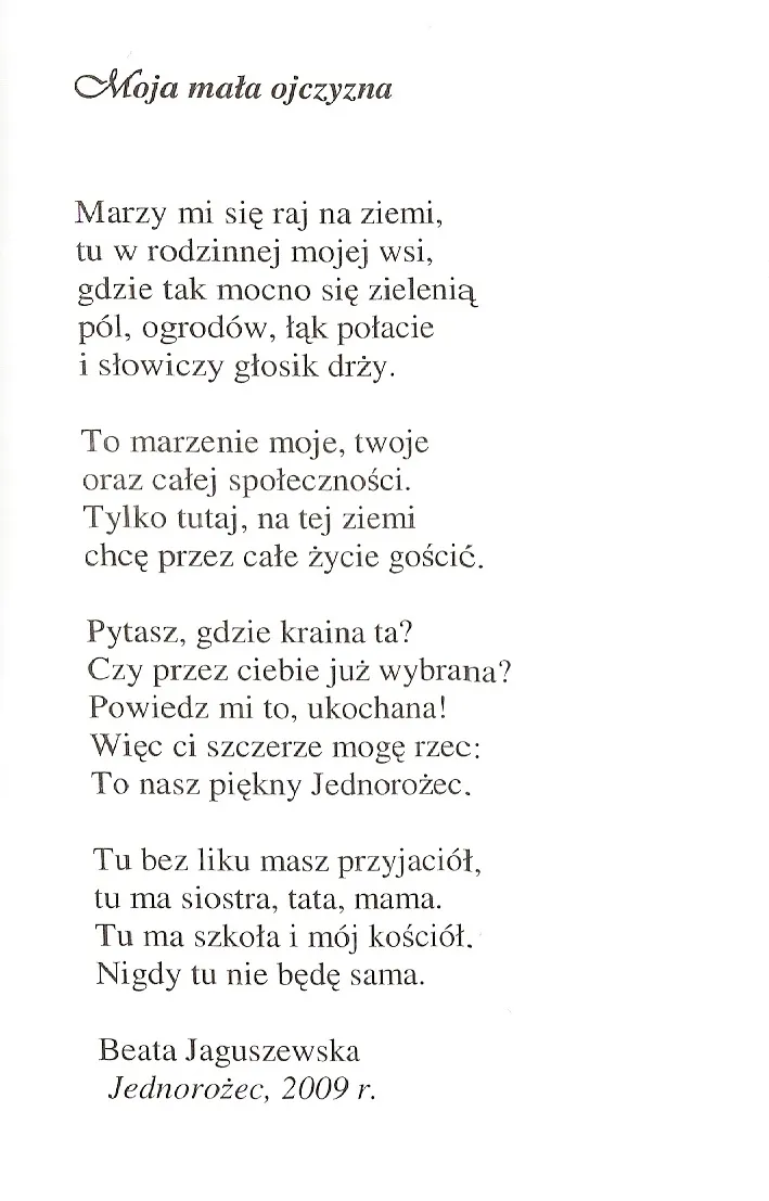 Zdjęcie Moja mała ojczyzna wiersz - piękno, analiza i znaczenie w literaturze