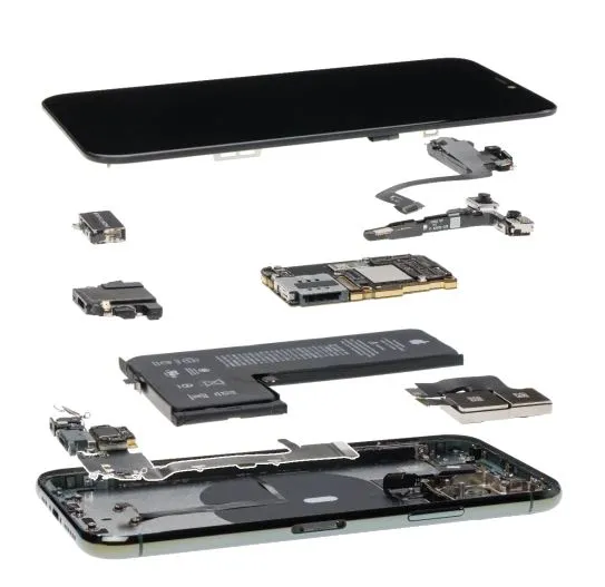 iPhone Komponenten Aufschl&uuml;sselung