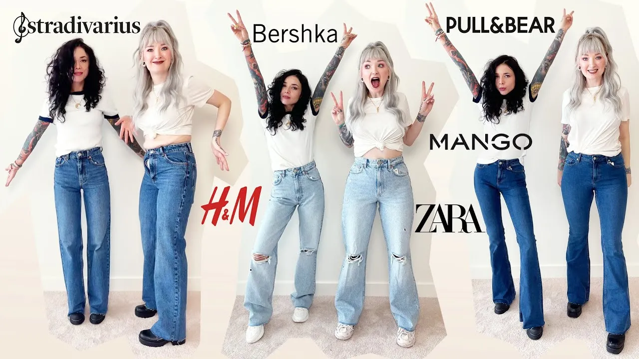 spodnie dzwony dla różnych typów sylwetki