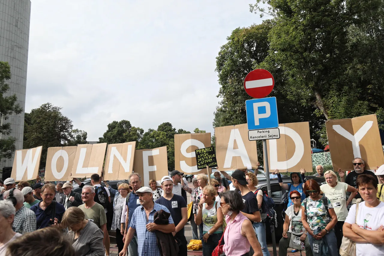 protesty społeczne sejm