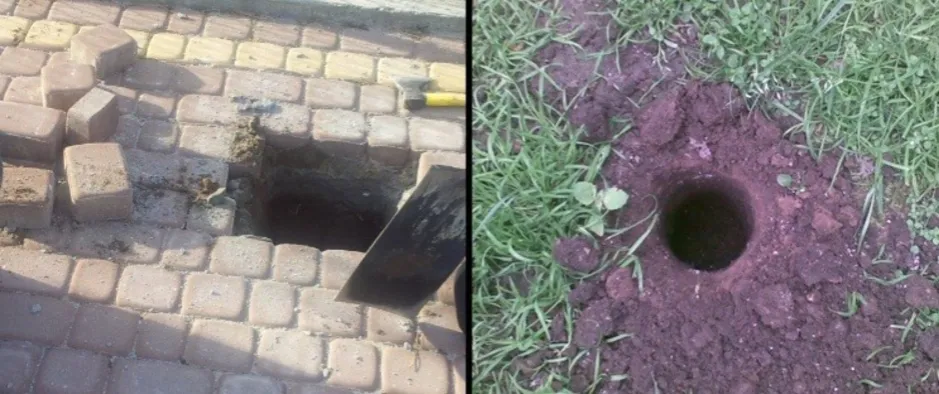 błędy montaż kotwy w kostce brukowej