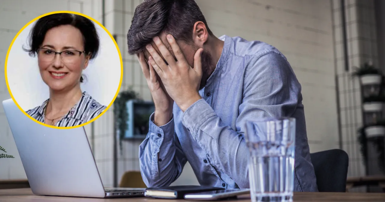 mężczyzna rozmawia o obawach przed ojcostwem