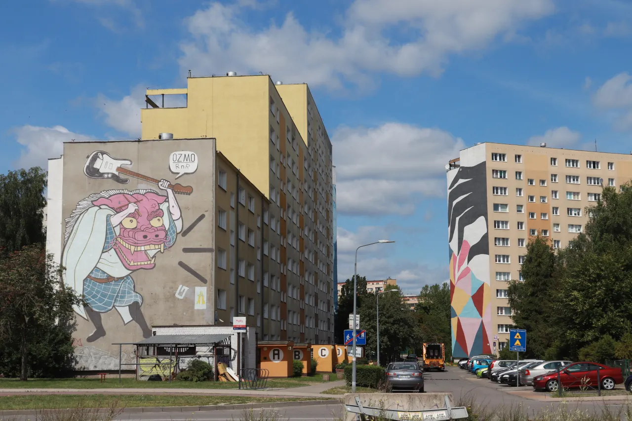 Mural Gdańsk Zaspa