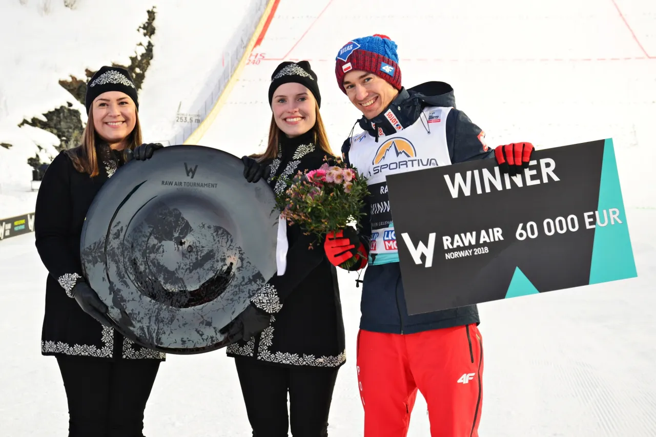 Kamil Stoch zwycięzca Raw Air 2018