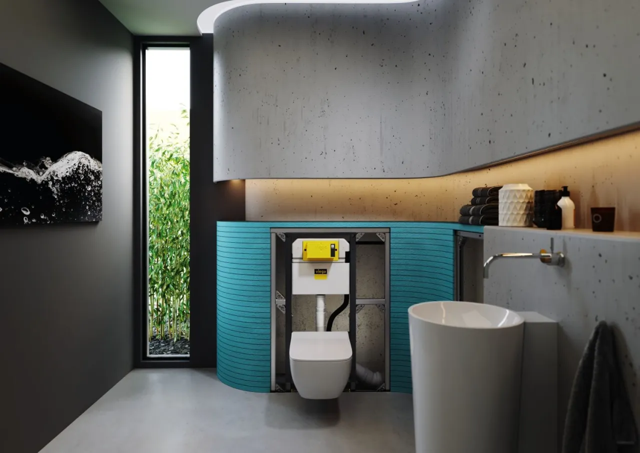 Muszle w łazience aranżacja