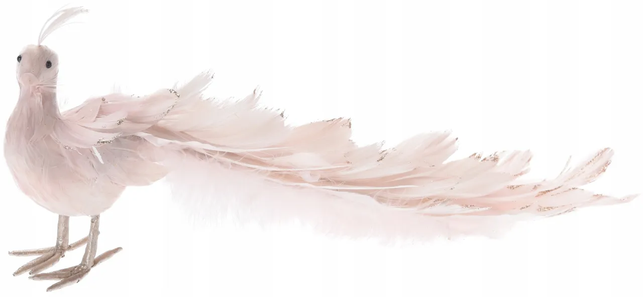 Pawie pióra dekoracyjne w wazonie