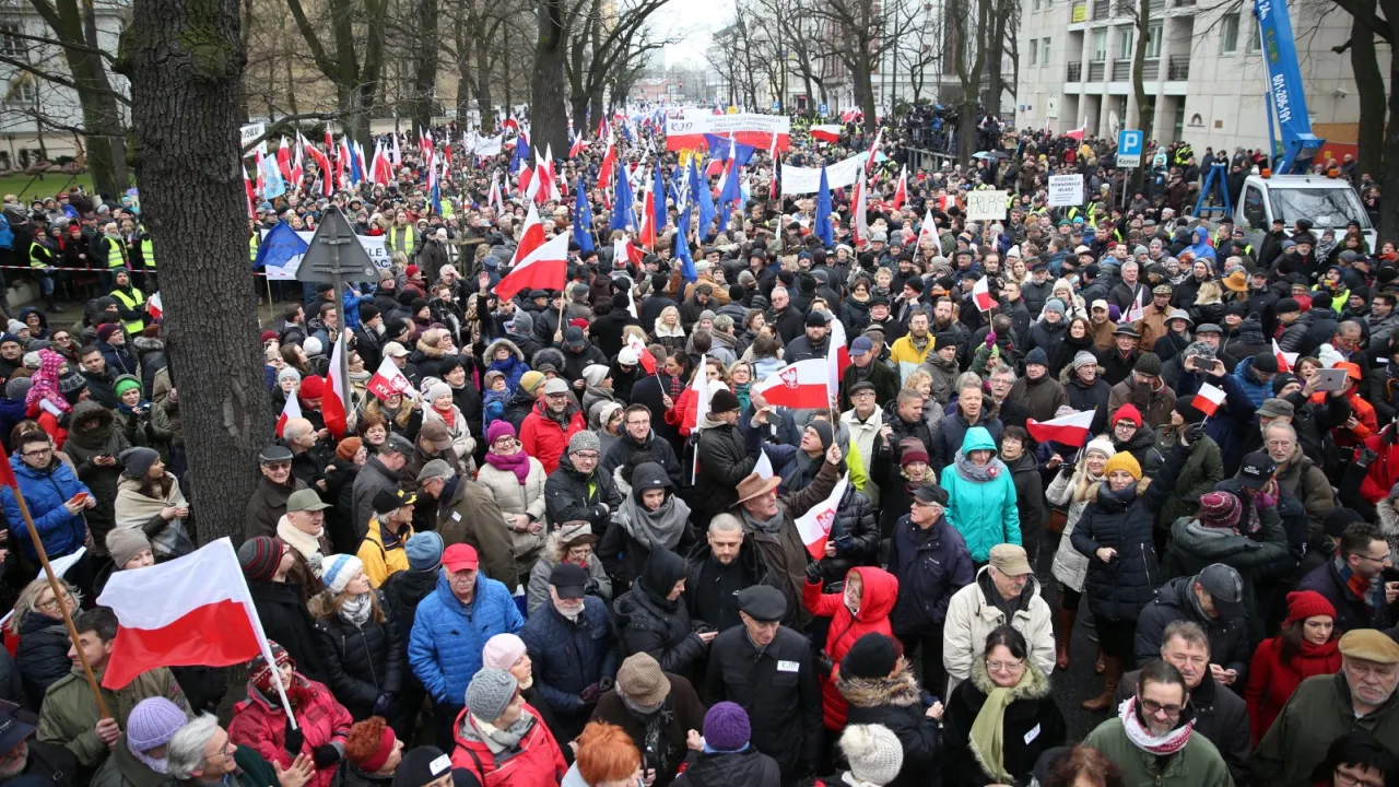 Komitet Obrony Demokracji demonstracja 2015