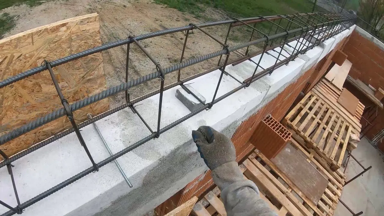 prawidłowe szalowanie wieńca