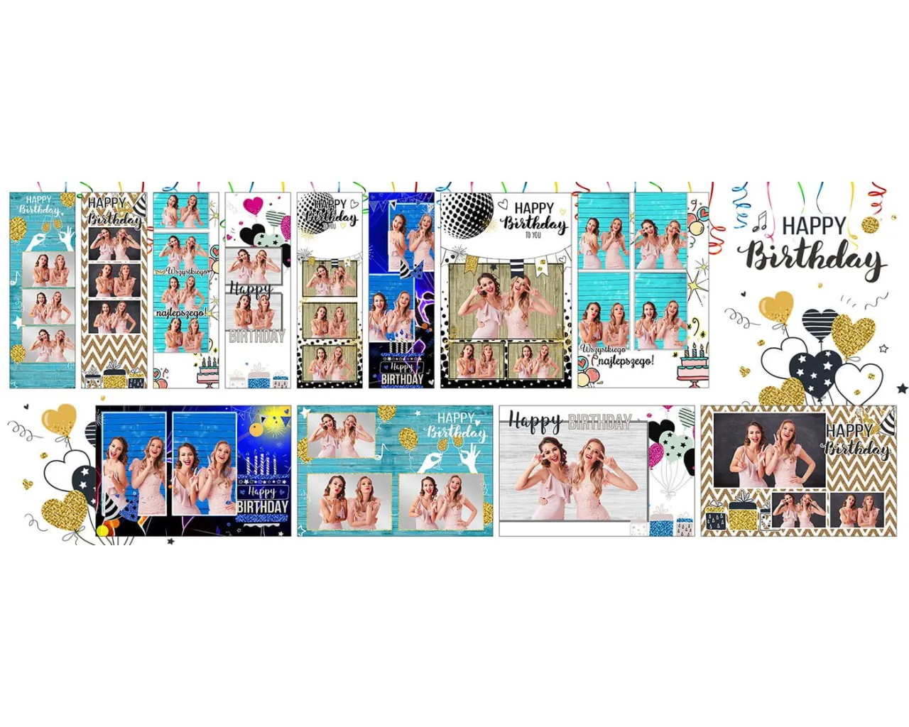 różne pakiety fotograficzne na urodziny porównanie