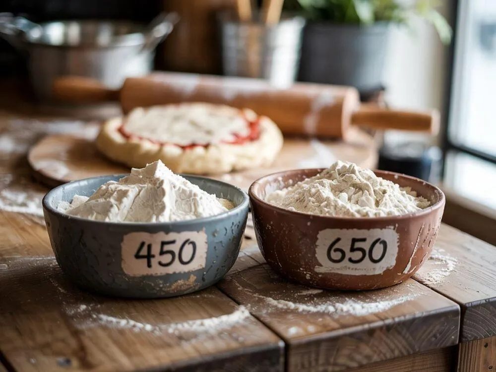 różne rodzaje mąki do pizzy