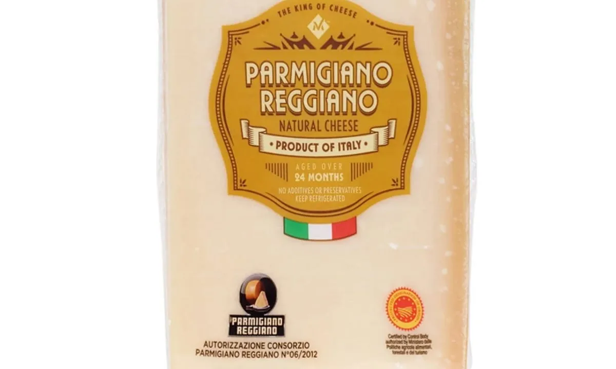 Parmigiano Reggiano label authentic