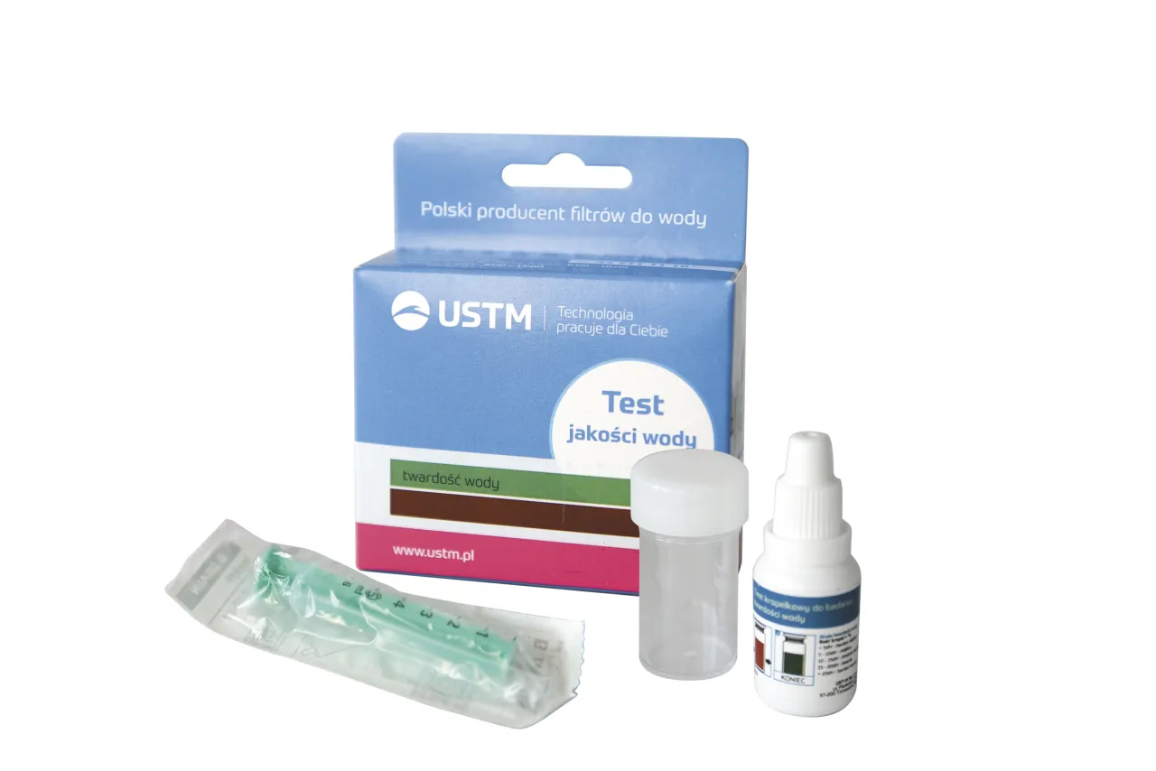 Zestaw do badania twardości wody testerem kropelkowym